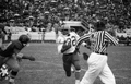#22 "Bullet Bob" Hayes running the ball during FAMU football game at Bragg Memorial Stadium in Tallahassee.