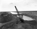 Cross Florida Barge Canal construction.