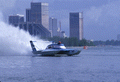 Atlas Van Lines hydroplane racing in Miami.