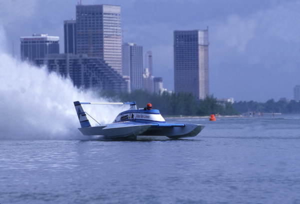 Atlas Van Lines hydroplane racing in Miami.