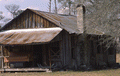 Close-up view of a Newberry farmhouse.