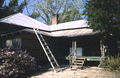 Close-up view of Edgar Langford Jr. farmhouse in Newberry.