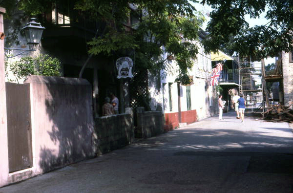 Monk's Vineyard at 56 St. George St. in St. Augustine.