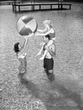 Anne Yates, Glenn Allen, and Carol Little at the Wakulla Springs attraction.
