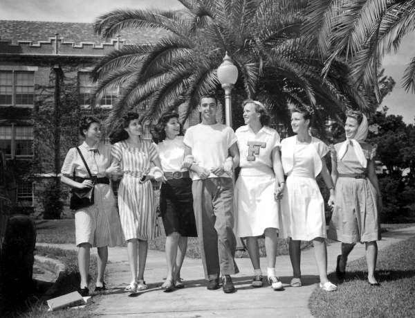 Students at the Florida State College for Women