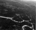 Aerial view of the Stephen Foster State Memorial Center - White Springs, Florida