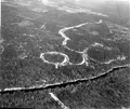 Aerial view of the Stephen Foster State Memorial Center - White Springs, Florida