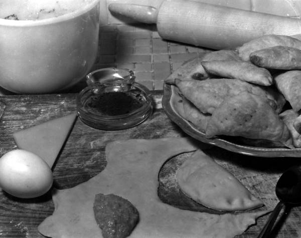 Minorcan cheese pastries called fromajardis - baked at St. Augustine (January 1959).