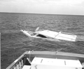 A sunken boat during the World Series of Sport Fishing - Tampa, Florida.