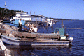 Small private oyster boats at the fishing village of Eastpoint near Apalachicola, Florida.