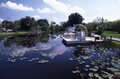 Airboats in the Everglades.