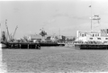 Cuban refugees departing from "Wayward Wind III" that brought them to Key West from Mariel, Cuba.