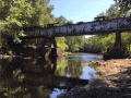 Atlantic Coast Line bridge over the Steinhatchee River near Tennille.
