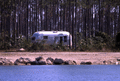Airstream trailer on Long Pine Key in the Everglades National Park.