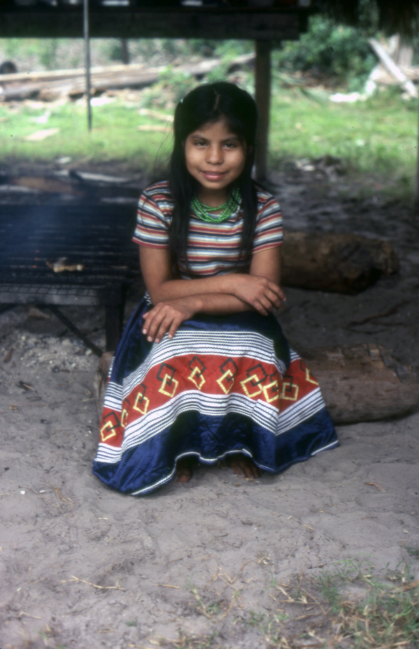 Outdoor portrait of "little Virginia" Billie.