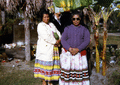 Susie Billie, right, with sister Rachel.