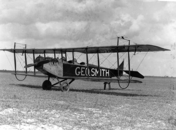 Biplane, George Smith, ca. 1910