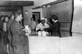 Food being served to servicemen at the Gainesville Recreation Dept.'s Service Center.