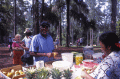 Street crier Tommy Walton at the 1995 Florida Folk Festival in White Springs.