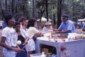 Street crier Tommy Walton at the 1995 Florida Folk Festival in White Springs.
