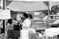 Jamaican food stand at Zora Neale Hurston Festival- Eatonville, Florida