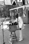 "Washboard Bill" Cooke at the 1995 Florida Folk Festival- White Springs, Florida