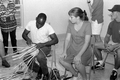 Alphonso Jennings giving a white oak basket making demonstration- Lake City, Florida