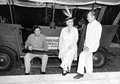 Archie Lee, Thelma Boltin, and Alton Morris at the 1956 Florida Folk Festival- White Springs, Florida