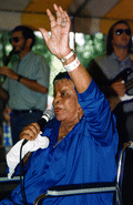 Mary McClain performs at Florida Folk Festival - White Springs, Florida .
