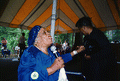 Mary McClain performs at Florida Folk Festival - White Springs, Florida .