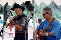 Richard Seaman and Jack Piccalo perform at the Florida Folk Festival - White Springs, Florida .