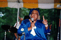 Mary McClain performs at Florida Folk Festival - White Springs, Florida .