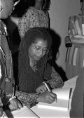 Alice Walker signing autographs at the Zora Neale Hurston Festival of the Arts and Humanities - Eatonville, Florida