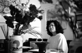 Kathy Levanthal making an Ikebana floral arrangement- Lake Park, Florida.
