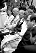 Florida Folk Heritage Award recipients sitting in the audience at the award ceremony - Tallahassee, Florida.