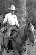 Cow whip maker George "Junior" Mills - Okeechobee, Florida.