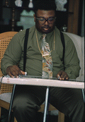 Gospel steel guitarist Aubrey Ghent - Fort Pierce, Florida