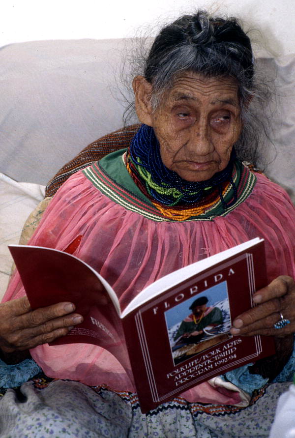 Seminole healer Susie Jim Billie - Clewiston, Florida