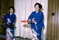 Kazuko Law, right, and apprentice Ofuyu Forrest performing a traditional Japanese dance - Gulf Breeze, Florida