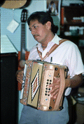 Tomas Granado, Norteno accordion player - Homestead, Florida.