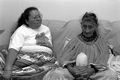 Seminole healer Susie Jim Billie, right, and her apprentice Mary Johns - Clewiston, Florida.