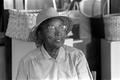Basket maker Lucreaty Clark at the 1984 Florida Folk Festival - White Springs, Florida