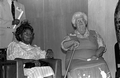 Lucreaty Clark and Thelma Boltin at the 1985 Folk Heritage Awards - Tallahassee, Florida.