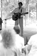Gamble Rogers performing at the 1987 Florida Folk Festival - White Springs, Florida