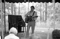 Gamble Rogers singing at the 1987 Florida Folk Festival - White Springs, Florida