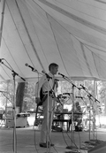 Gamble Rogers entertaining at the 1991 Florida Folk Festival - White Springs, Florida