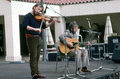 James Kelly, left, and Mick Moloney performing at the Traditions Festival - Miami, Florida.