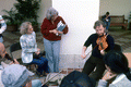 James Kelly leading Irish fiddling workshop at the Traditions Festival - Miami, Florida.