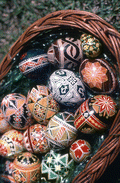 Ukrainian pysanky eggs - White Springs, Florida