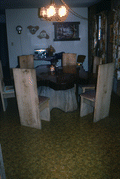 Cypress table and chairs - Palmdale, Florida.